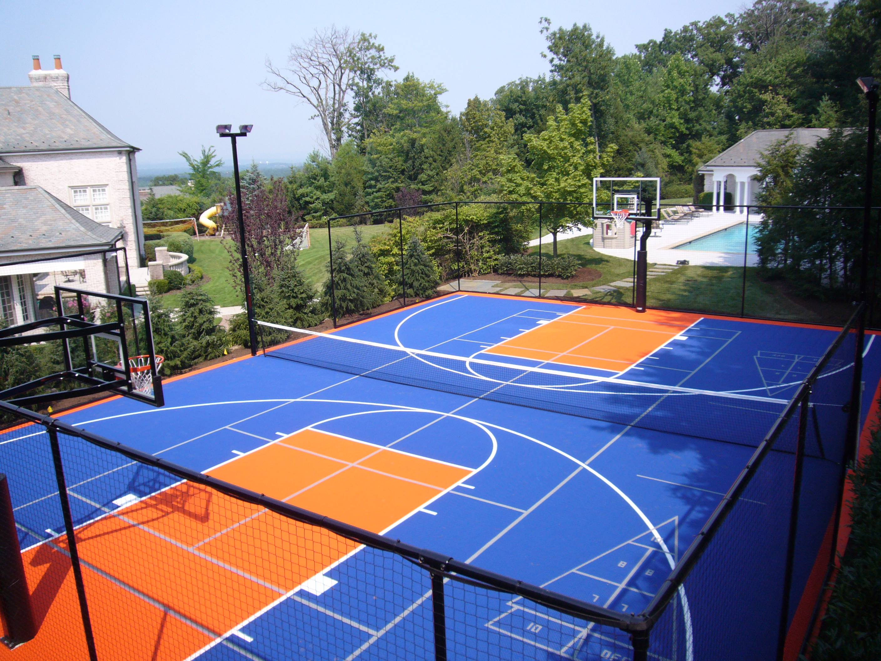 Indoor Court Tiles - Sport Tiles For Basketball Courts