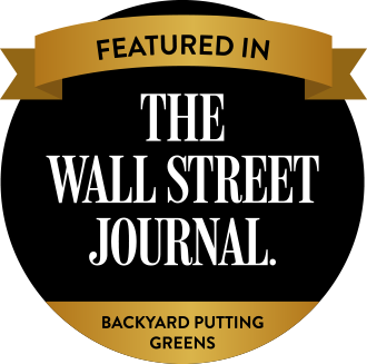 Backyard Putting Greens Featured in the Wallstreet Journal